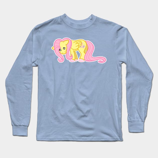 Squishie Flutters Long Sleeve T-Shirt by SandyApples